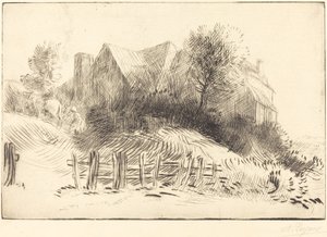 Altes Gasthaus (Une ancienne auberge) von Alphonse Legros