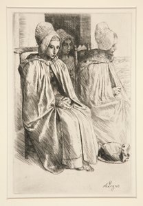 Bäuerinnen aus der Umgebung von Boulogne von Alphonse Legros