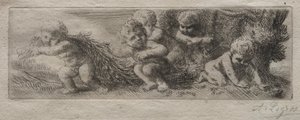 Platte für den Deckel einer Stiftbox von Alphonse Legros