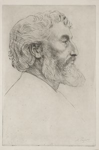 Porträt von Sir Frederick Leighton (Erste Platte)