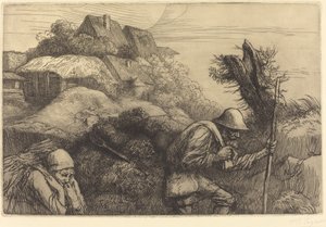 Rückkehr aus dem Wald (Le retour du bois)