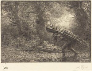 Rückkehr zur Hütte von Alphonse Legros