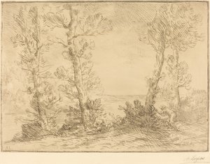 Lachs Fischer von Alphonse Legros
