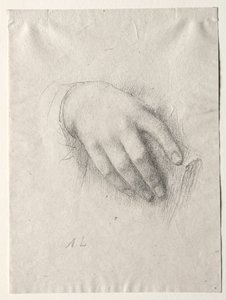 Studie von Händen von Alphonse Legros