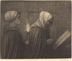 Die Krippe von Alphonse Legros