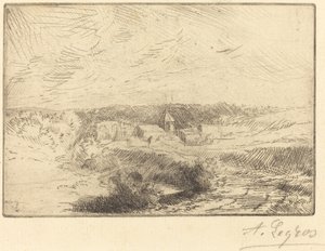 Dorf Wimille, nahe Boulogne von Alphonse Legros