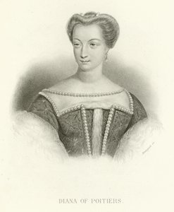 Diana von Poitiers von Alphonse Marie de Neuville