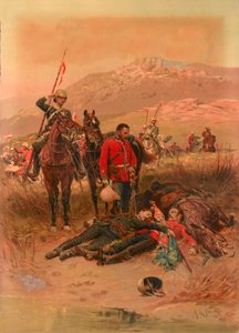 Der letzte Schlaf der Tapferen, Isandlwana, Zulukrieg von Alphonse Marie de Neuville