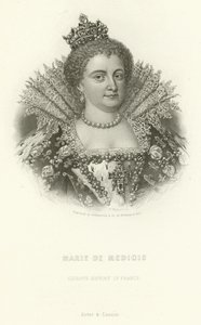 Marie de Medici von Alphonse Marie de Neuville