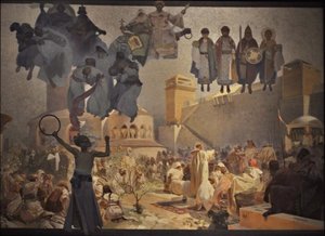 Die Einführung der slawischen Liturgie Der Zyklus Das Slawische Epos