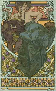 Ohne Titel von Alphonse Mucha