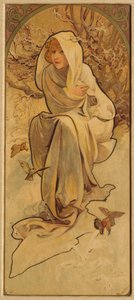 Winter aus der Serie Les Saisons, um 1900