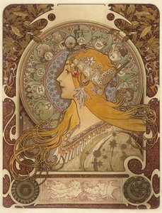 Tierkreis von Alphonse Mucha