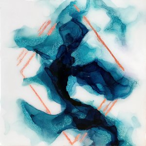 Tiefer Teal Kupfer Fluss