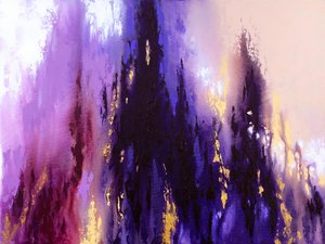 Tiefes Violettes Schimmern