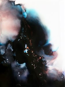 Ätherischer Tintenfluss