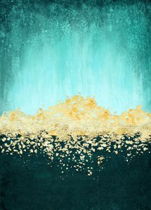 Goldenes Meeresglitzern von Alyson Storms