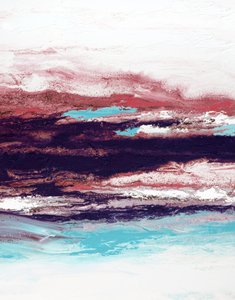 Lebhafte Abstrakte Landschaft