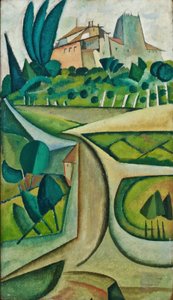 Manhufe Landschaft von Amadeu de Souza Cardoso