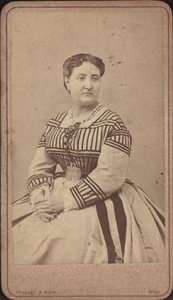 Porträt der Opernsängerin Carlotta Patti 1835-1889