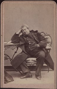 Der Autor Alexandre Dumas père 1802-1870, ca. 1868 von Amand Helm