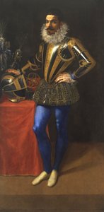 Porträt von Lucio Foppa, ca. 1590 von Ambrogio Giovanni Figino