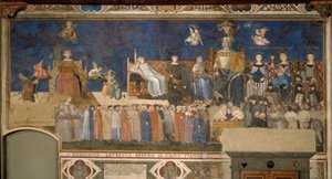 Allegorie der guten Regierung von Ambrogio Lorenzetti
