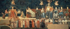 Allegorie der guten Regierung (Detail)