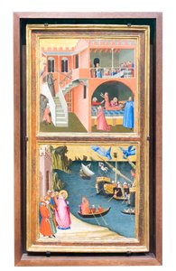 Geschichten aus dem Leben des heiligen Nikolaus von Ambrogio Lorenzetti