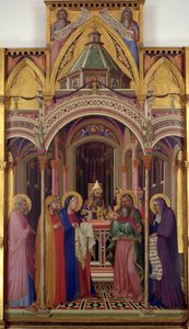Die Darstellung im Tempel, 1342 von Ambrogio Lorenzetti