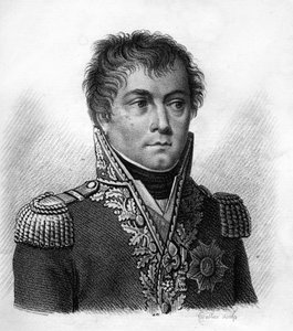 Graf Antoine François Andreossy (1761-1828), französischer General und Diplomat. In „Portraits der französischen Generäle“. Graviert von Ambroise Tardieu 1818. Stella Sammlung von Ambroise Tardieu