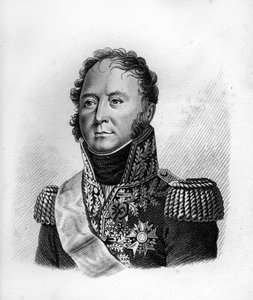 General Augustin Daniel Belliard (1769-1832) - in „Porträts der französischen Generäle nach den Siegen und Eroberungen der Franzosen“. Graviert von Ambroise Tardieu im Jahr 1818. Stella Sammlung