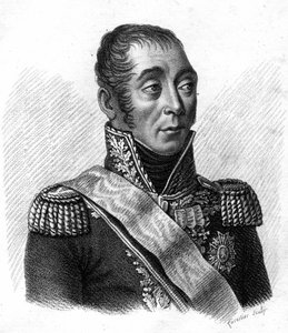 Porträt von Emmanuel, Marquis de Grouchy, Marschall von Frankreich (1766-1847). Gravur von Ambroise Tardieu, 1818. Stella-Sammlung. von Ambroise Tardieu