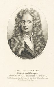 Porträt von Sir Isaac Newton, ca. 1830-1840 von Ambroise Tardieu