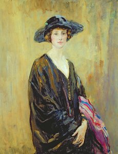 Porträt von Dorothy Una Ratcliffe (1891-1967)