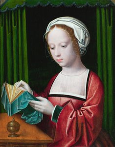 Die lesende Magdalena von Ambrosius (follower of) Benson