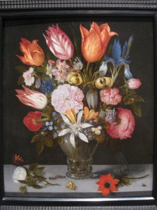 Blumen in einem Glas