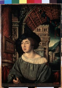 Porträt eines jungen Mannes von Ambrosius Holbein