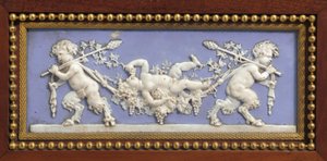 Paneel von einer Napoleon III Konsole, im Stil von Jacob, von Maison Millet, Paris, ca. 1865