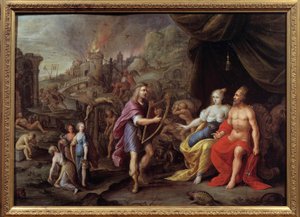 Darstellung von Orpheus in der Unterwelt