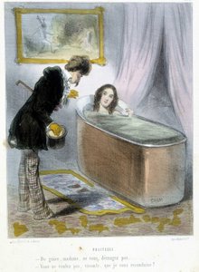 Höflichkeit - in „Madeleines“ von Cham, ca. 1870-1880 von Amédée de Noé