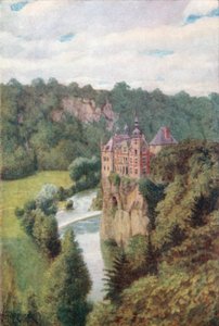 Schloss Walzin, im Lesse-Tal von Amedee (after) Forestier