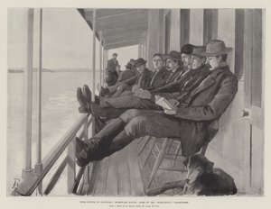 Von Euston nach Klondike, Heimwärts, einige der Passagiere von Hamilton