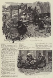 Mrs. Hauksbee sitzt aus, eine unhistorische Extravaganz, von Rudyard Kipling von Amedee Forestier