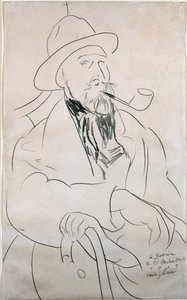 Porträt von Charles Guerin von Amedeo Modigliani