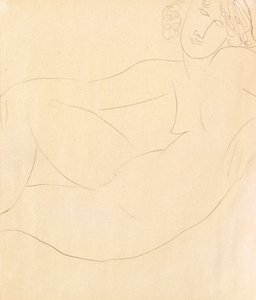 Femme Nue Accoudee, 1918 von Amedeo Modigliani