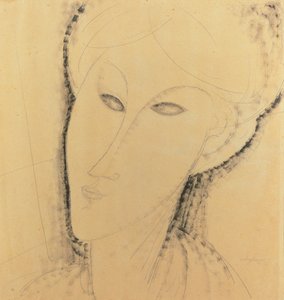 Kopf einer Frau von Amedeo Modigliani