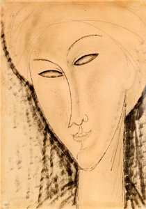 Kopf einer Frau von Amedeo Modigliani