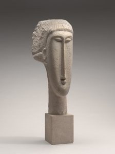 Kopf einer Frau, ca. 1910-1911 von Amedeo Modigliani