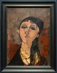 Kopf eines Mädchens (Louise) von Amedeo Modigliani